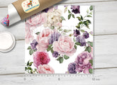 Rose Flowers Pattern Adhesive Vinyl 942